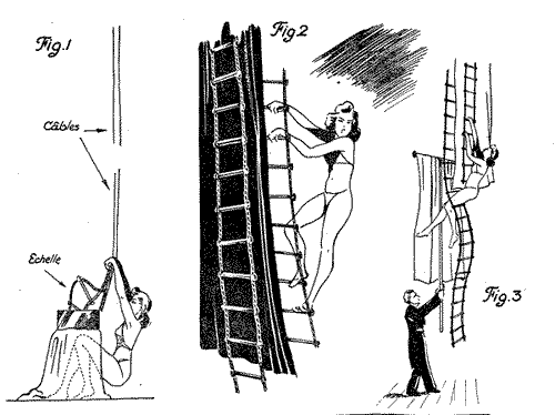illusionniste et corde